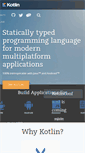 Mobile Screenshot of kotlinlang.org